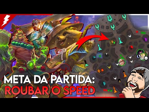 DANZABUROU ADC, META DA PARTIDA: ROUBAR O SPEED - ⚡ Smite BR Conquista