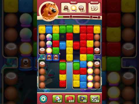 Toon Blast Level 2034 NO BOOSTERS - A S GAMING