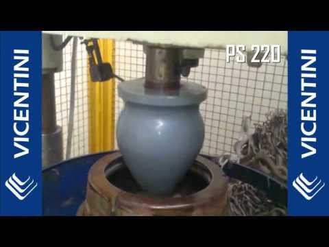 VICENTINI PS220 TYPE PRESS FOR UNDERCUT CERAMIC ARTICLES