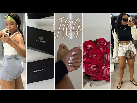 Mini vlog: nails / gym / young unboxing // LERATO M