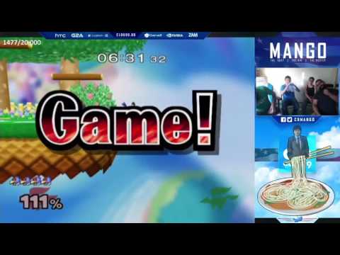 Pro Streamer Wins Melee Tournament! - A Mang0 highlight/combo Video