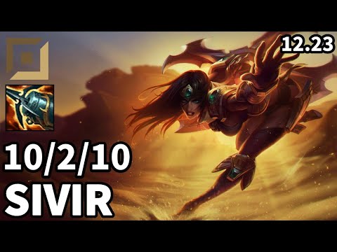 Sivir ADC vs Jhin - KR Master | Patch 12.23