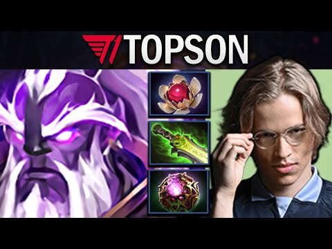 Void Spirit Dota 2 Gameplay T1.Topson with Lotus Orb and Octarine Orb
