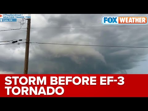 Timelapse Video Shows Storm Cell in Cole, OK Before EF-3 Tornado