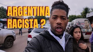 É assim que eles tratam um preto na Argentina 