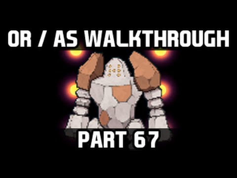 Pokemon Omega Ruby / Alpha Sapphire Gameplay Walkthrough - Part 67 Catching Regirock
