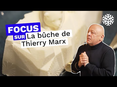 Thierry Marx nous dévoile sa bûche de Noël