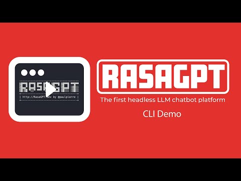 RasaGPT Youtube Video
