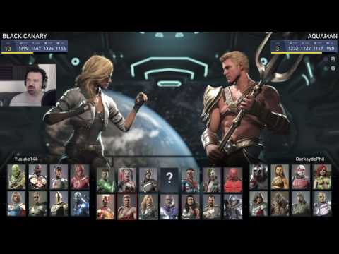 DSP vs. the WORLD In Injustice 2 pt11 - Aquaman vs. Black Canary
