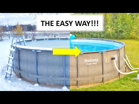 Winterize an Above Ground Pool - The Easy Way