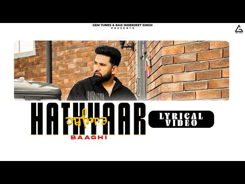 Hathyar (Lyrical Video) : Baaghi | Punjabi Song 2024