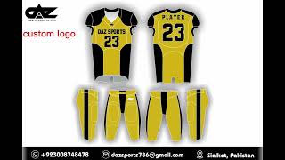 Football uniform setup | football jerseys | Football pants | Football uniform design | mockup