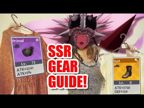 WHICH GEAR SETS TO CHOOSE FOR ALL SSRs! (Until SSR Amai Mask) [One Punch Man: THE STRONGEST]