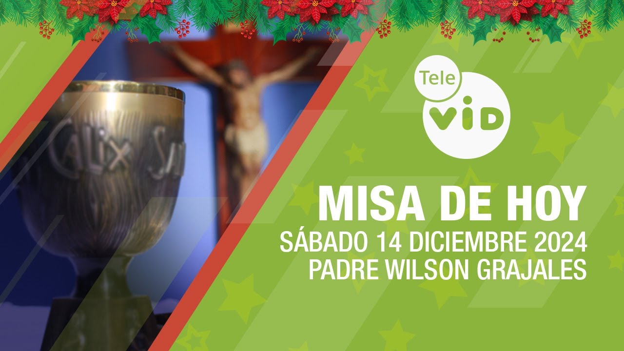 Misa de hoy 🎄⛪ Sábado 14 Diciembre de 2024, Padre Wilson Grajales #TeleVID #MisaDeHoy #Misa