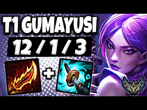 T1 Gumayusi Kaisa ADC vs Jinx - Patch 13.20 Korea Challenger ✅