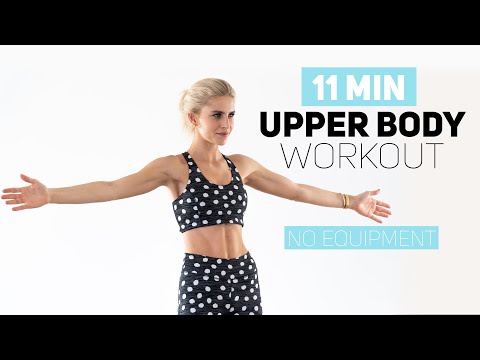 11 MINUTES UPPER BODY WORKOUT | no equipment | Caro Daur #DAURPOWER