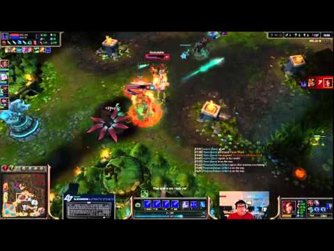 Scarra - Zyra Vs Jarvan [Mid Lane] Master Tier Soloqueue [Patch 4.19]