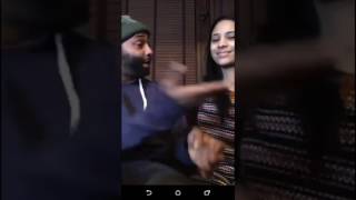 Rapper Joe Budden & Cyn Santana from Love & Hip Hop New York