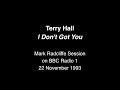 Terry Hall - I Don't Got You (1993 Mark Radcliffe Session)