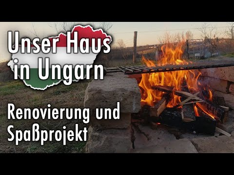 Renovating an old house in Hungary | Building your own fireplace/grill