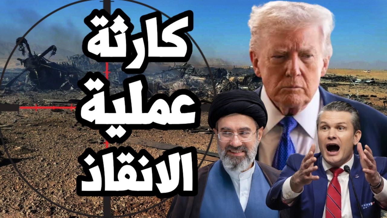 كارثة عملية انقاذ الطيار الامريكي وتدمير 6 طائرات امريكية وترامب يصرخ من غلق 