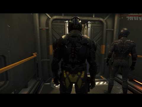 Star Citizen PU 3.3.6 - Travelling from Hurston quarters to the Spaceport