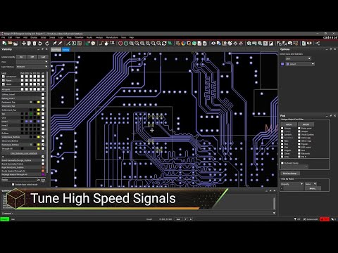 Matching signal lengths in High speed designs | Allegro PCB Designer