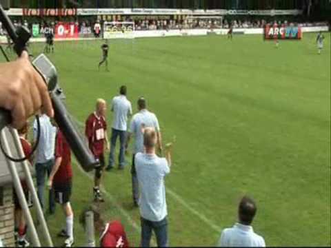 Jodanboys-Achilles veen de 1-0 2-1 en de 3-1