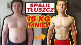 SPALIŁ PONAD 15 kg tłuszczu *NIEWIARYGODNA PRZEMIANA WIDZA* kulisy