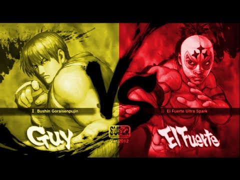 Kiryu Tsukimiya [Guy] Vs menruin [El Fuerte] SSF4 Arcade Edition 2012 720 HD