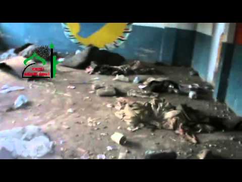 جولة بعد السيطرة على كتيبة الدفاع الجوي والصواريخ في قرية الأفتريس في ريف دمشق