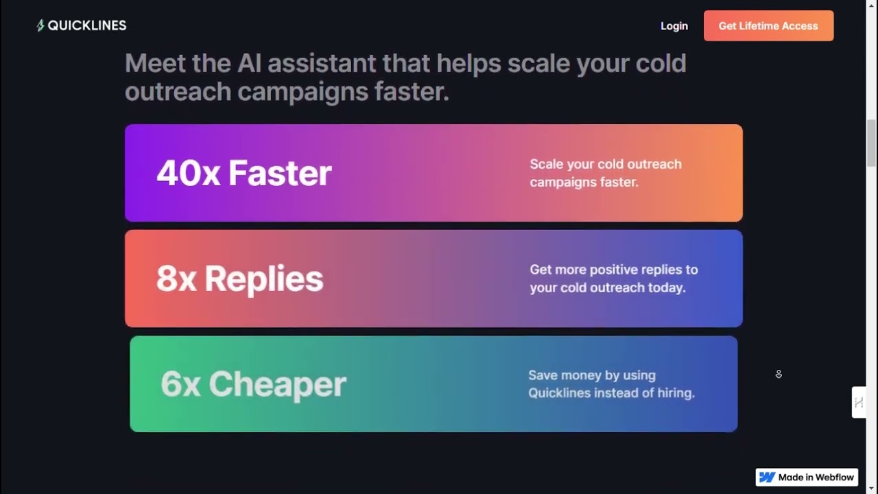 Quicklines tutorial
