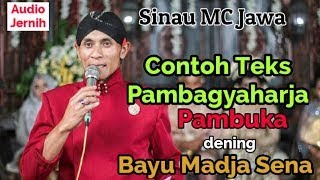 Download lagu Contoh Teks Pambuka Pahargyan Bayu Madja Sena Part 2 Contoh MC Bahasa Jawa mp3
