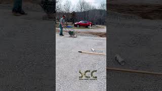 Tamping it down. #concrete #construction #outdoors #working