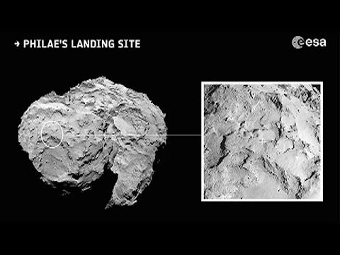 Rosetta-Mission: ESA bestimmt Landeplatz für Forschungsmodul Philae