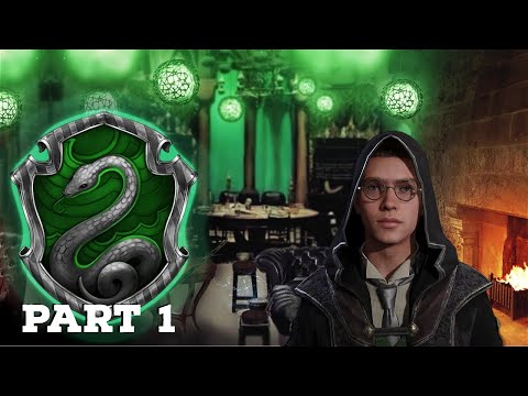 Hogwarts Legacy  Evil Slytherin Male Gameplay Walkthrough Part 1 - No Commentary