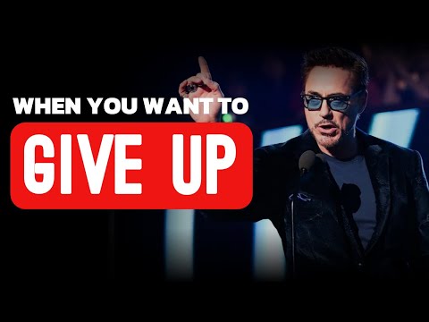 Best Life Advice │ Robert Downey Jr's Speech Will Leave You SPEECHLESS