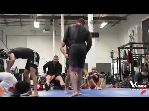 Gordan Ryan and George St. Pierre grappling!