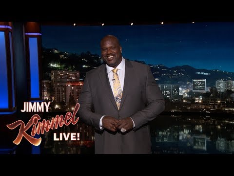 Shaq's Guest Host Monologue on Jimmy Kimmel Live Video