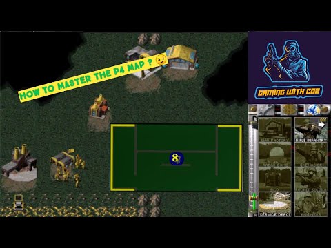 Master the P4 map with CO2 | Red Alert 1 Online -CnCNet