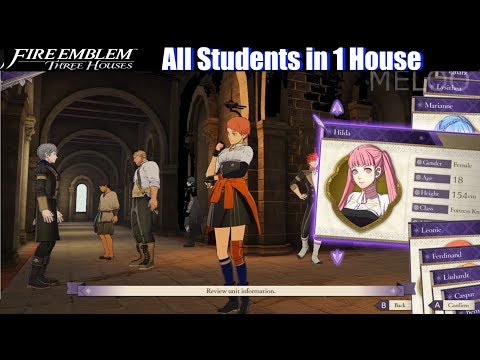 FE3H Recruit All Students into 1 House (Golden Deer POV) - Fire Emblem Three House