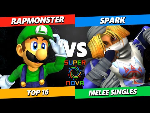 Supernova 2025 - Rapmonster (Luigi) Vs. Spark (Sheik) Smash Melee Tournament