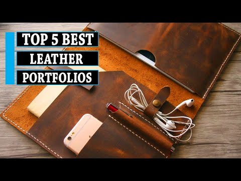 Leather Portfolio: 5 Best Leather Portfolios For Men || You Can Buy Now