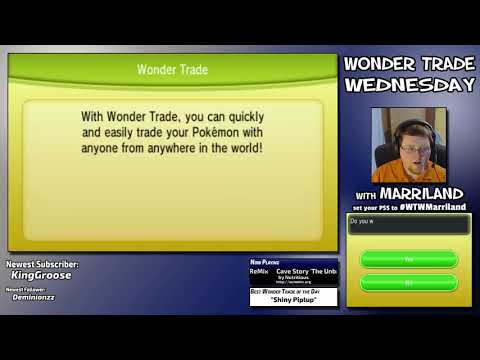 Sep. 30, 2015 • Buizel Shiny Hunting and/or Wonder Trade Wednesday (Pokémon XY)