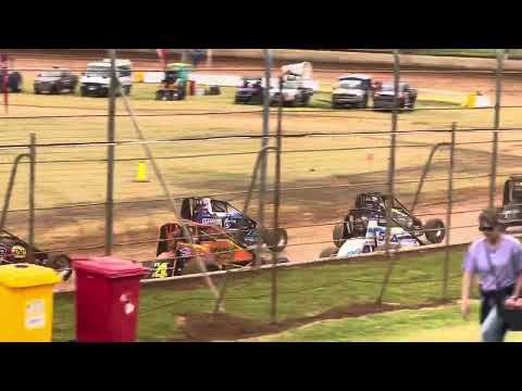 Wingless Sprints Heat 10 Summer Slam Round 4 Premier Speedway Warrnambool 5/1/2025