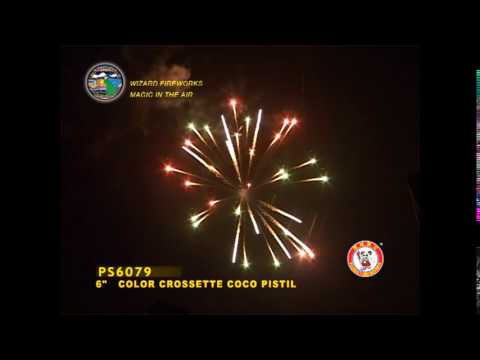 SB150CR08 - 6 INCH SHELL - WIZARD FIREWORKS - PS6079