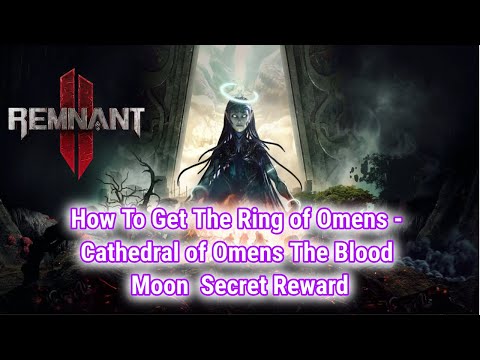 Cathedral of Omens - The Blood Moon Secret Reward - The Ring of Omens Location - The Red Room Trophy