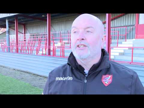Scarborough Athletic v Glossop North End post-match interviews - 25/03/2017