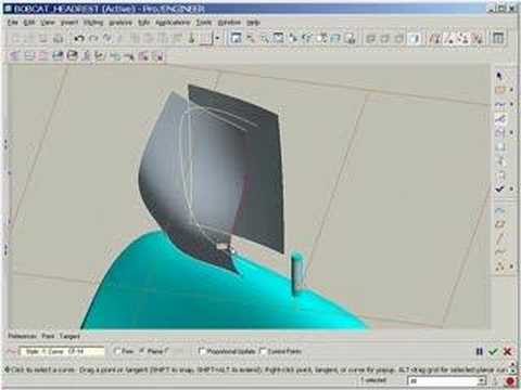 ProEngineer Reverse Engineering & ISDX in Wildfire 3.0