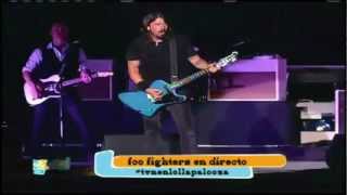 Foo Fighters -Stacked Actors/Feel Good Hit Of The Summer- LOLLAPALOOZA 2012 Chile